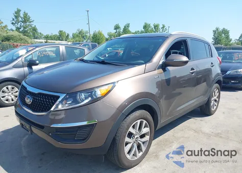 2015 Kia Sportage Lx z USA, uszkodzony, nr VIN KNDPBCAC4F7725264